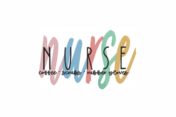 Nurse Appreciation Embroidery Design